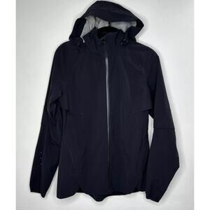 RARE Lululemon Black 2017 Whistler Ambassador Summit Jacket Front Zip Hooded 4